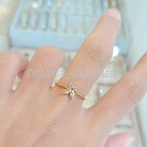 Cincin Titanium Lilit Pita Mata CCT-250