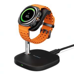 SwanScout505S Wireless Charger Stand Fast Charging Magnetic Absorption Watch Holder Compatible with Galaxy Watch Series