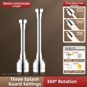 SUNINLIFE | Adjustable Pressure Anti-splash Faucet Extender