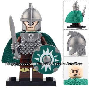 Ancient Style The Lord of the Rings Rohan Cavalry Guard Assemble Bricks