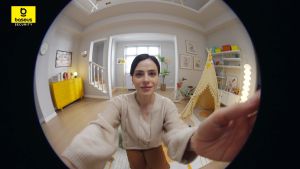 Baseus กล้องวงจรปิดภายใน รุ่น Security P1 Pro Series Indoor Camera 3K (with No Adapter) สี Moon White