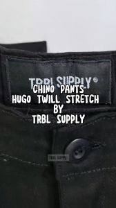TRBL SUPLLY - Chino Pants Green Army Stretch Premium