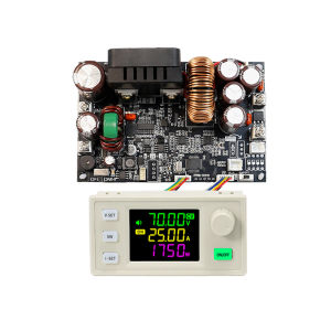 Aideepen | XY7025 CNC DC Adjustable Buck Power Supply Voltage Regulator Constant Voltage Constant Current Module 25A/1750W 12-85V