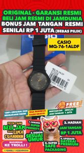 CASIO MQ-76-1ALDF: Jam Tangan Pria Anti Air Digital Analog