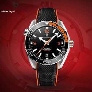 Đồng Hồ Đeo Tay Cơ Khí Nam PAGANI DESIGN 2024 42MM Viền Gốm Kính Sapphire Tự Động Thời Trang Máy Nhật Bản Chống Nước