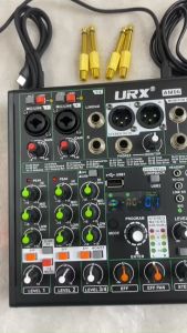 Bàn trộn âm thanh cao cấp AM0699 hiệu ứng Revet-Cổng OTGđèn Ledcổng Mic 48Vghép dàn karaoke loa kéoLivestream tặng đủ phụ kiện kết nối