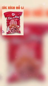 Xúc Xích Hồ Lô Xúc Xích Đức Ngon Gói 500gr 43v - Thương hiệu Đen Đỏ