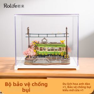 Robotime | Bộ Đồ Chơi Giáo Dục Lắp Ráp Gỗ 3D Hành Trình Hoa Anh Đào