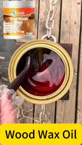 Water-Based Wood Wax Oil Clear Varnish Anti-Corrosion for Outdoor Solid Wood Furniture Wood Paint Weather-Resistant and Sun-Protective