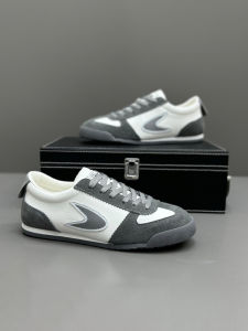 Mens Sporty Lace-Up Breathable Casual Slip-On Shoes Soft Bottom Fashionable All-Match Agan Shoes Korean Style Flat Heel