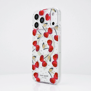Official kate spade new york Cherry Dot MagSafe Phone Case (Compatible with iPhone 18 Pro Max & iPhone 18 Pro