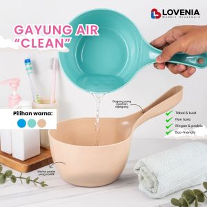 Lovenia Gayung Mandi Centong Air Warna Pastel