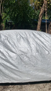 HONDA CITY Nylon Car Cover Water Repellent & Lightweight with F2R 250ml Engine Treatment for Gas and Diesel