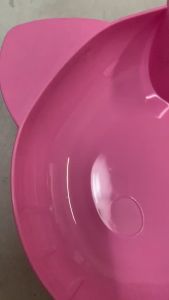 TECHNOPLAST Hello Kitty Bowl Snack 7in/Piring Kue Mini 1pcs