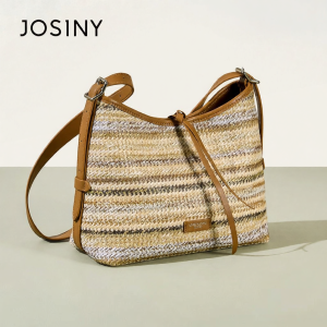 Josiny | Plaid Shoulder Tote Bag