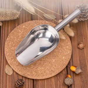 Sekop Es Batu Bahan Stainless Steel Ukuran 8-9 inci