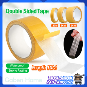 10M Double Sided Tape Heavy Duty Extra Strong Fixation Viscosity Cloth-Based Tape Waterproof Easily Removable Household Adhesive Strip