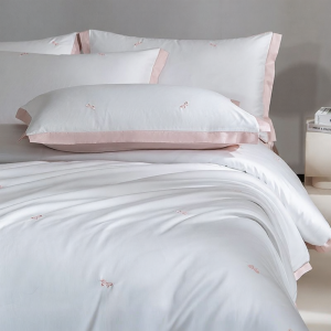 shui yang | Bộ Đồ Chăn Ga Gối Cotton Sợi Dài Chất Lượng Cao lãng mạn