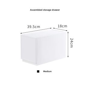 Drawer Storage Box Plastic Transparent Wardrobe Storage Box Clothing Storage Box Clothes Storage Fantastic Storage Cabinet