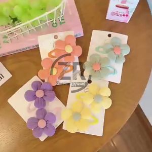 Jepit Rambut Korea Anak Perempuan Model Bunga Tiptop AK214 ZIORRA