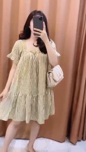 DRES FUJI KEKINIAN BY LOMITA DASTER BUSUI BAHAN RAYON VISCOSE