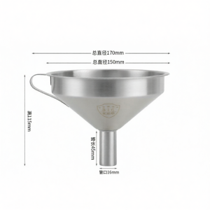 MENGCHUANG | Variable Nozzle 304 Stainless Steel Wine Funnel