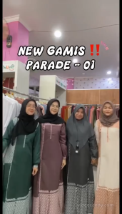 Raunapride Baju Gamis Wanita / Parade Gamis - 01 / Fashion Muslim Terbaru