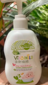 Sữa tắm gội 2in1 thảo dược cho bé Vifochild 200ml Làm sạch nhẹ nhàng Dưỡng ẩm Bảo vệ làn da khỏe mạnh