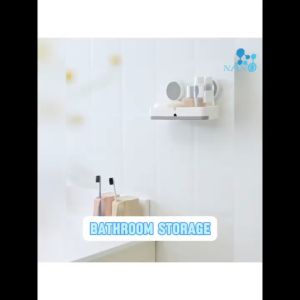 Rak Penyimpanan Kamar Mandi Kualitas Tinggi: Rak Sabun Dinding Serbaguna