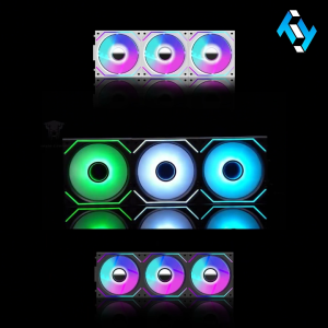 Jungle Leopard Interstellar V2 3in1 ARGB Block Chassis Fan