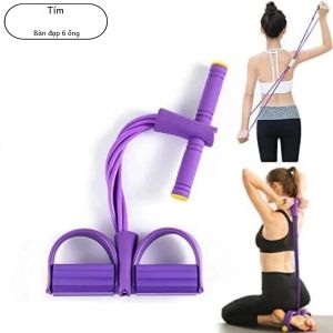 Sáu Bàn Đạp Kéo Ngồi Viện Trợ Skinny Bụng Thể Dục Yogi Căng Thẳng Dây Chống Ban Nhạc Cho Tập Luyện Sức Mạnh Tập Thể Dục Bụng