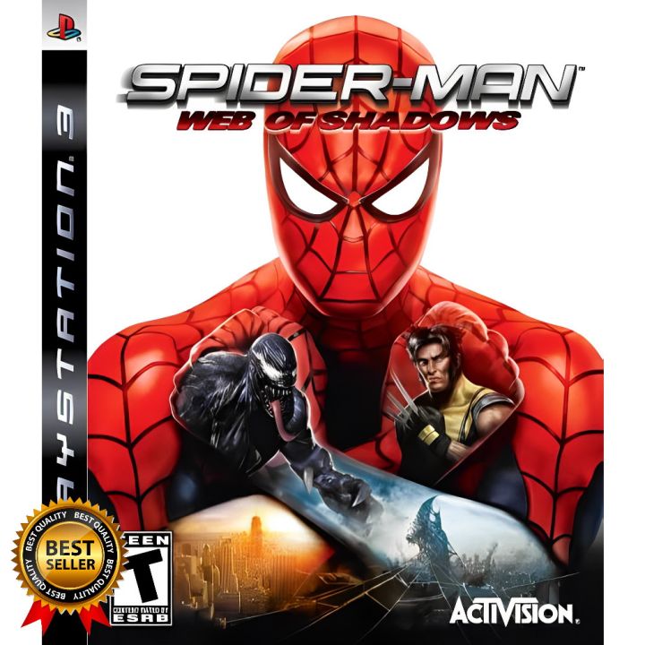 Game PS3 Spiderman Web Of Shadow Flashdisk Game PS3 Kaset Game