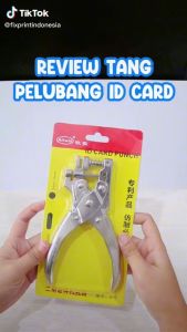 Tang Pelubang ID Card 2 In 1 Diameter 5mm Alat Plong Kertas PVC 5 Mm