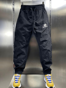 Quần Dài Nam Mùa Hè Mỏng Thường Ngày Phong Cách Công Sở Nhanh Khô Thoáng Khí Quần Bó Quần Ống Rộng Cạp Vừa Quần Áo Công Sở Nam