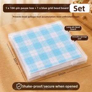 YUGUANG | Anti-Scatter and Storage Helper for Beading 104 Peg Board