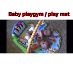 **Malaysia Seller ** **WITH PIANO & HANGING TOYS**Safety First Quality Comfortable Baby Playmat Piano Play Gym Toddler Playgym Play Mat With Music and Lights - Keyboard Version Start Music Young MULTIPLE MODE  baby toys Playmat