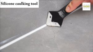 Dashe 5in1 Silicon Sealant Scraper Caulking Tool Alat Merapihkan Membersihkan Lem Silikon Nat Kaca Lantai Dinding