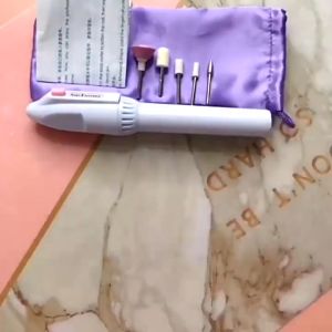 MS.W 5 in 1 Electric Manicure Set Manicure Nail Drill Manicure Tool Set Callus Remover Set Nail Buffer Polisher Drill For Nail Extension