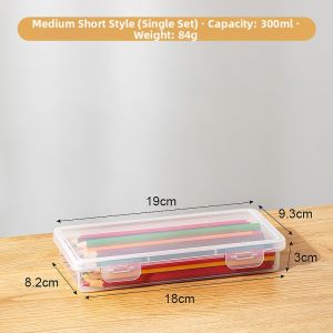 Transparent Storage Pencil Case