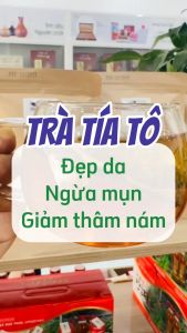 Trà Tía Tô  - Bịch 30 Túi Lọc - Thảo dược Hạnh Nguyên