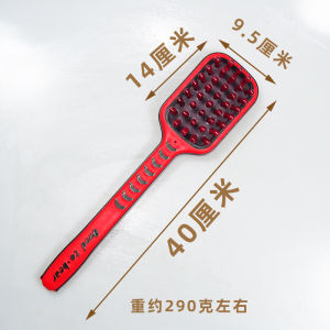 Back Massage Hammering Tool Deep Tissue Percussion Theragun Self Myofascial Release Tool Silicone Wood Handle for Home Use