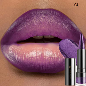 ลิปสติก YOUNG VISION 3 สี แบบหัวแหลม ประกายกลิตเตอร์ละเอียด ใช้ได้หลายที่บนใบหน้า ลิปสติกมุก ลิปไลเนอร์ สำหรับผู้หญิง