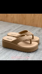 Dép kẹp nữ chính hãng  DUWA - đế cao 6cm đúc liền khối chống thấm nước  - DW362