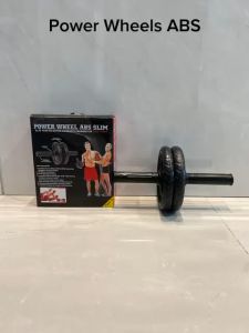 SS Power Wheel ABS Slim Roller Alat Bantu Fitness Roller Push Up Plank