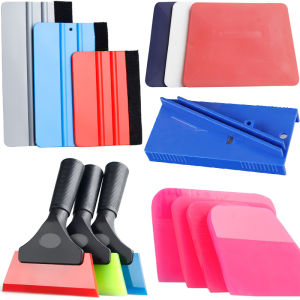 Car Film Tinting Invisible Transparent Film Sun Protection Sticker Water Scraper Tool Rubber Squeegee Wall Paper Application
