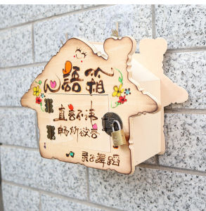 Personalized Wooden School Mailbox Tree Hole Opinion Box Heart Language Box Psychological Counseling Room