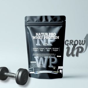 NATUR PRO - Whey Protein Bubuk Kedelai Murni 1000 Gram susu tinggi protein