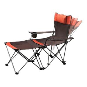 YINGLE | Adjustable Back Rest Recliner Chair for Office Nap Beach Camping
