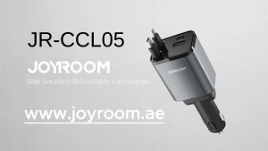 IN-BOX Joyroom 50w 4in1 (4666) Retractable Car Charger