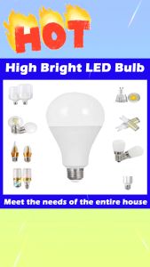 Energy Saving High Brightness LED Bulb Ceiling Lights Pendant Light Wall Lamp Eye Protection Bulb